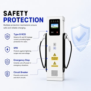 Cargador de Vehículos Eléctricos de Piso AC Confiable con Control de Calidad y Pruebas Estrictas - Product Image 5