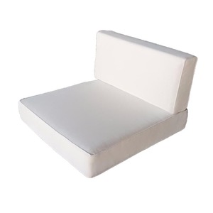 Squared Woven Modern Waterproof 100% Polyester Hotel <strong>Garden</strong> Sofa <strong>Seat</strong> <strong>Pad</strong> Outdoor/Indoor <strong>Chair</strong> Cushion Removable Cover - Product Image 3
