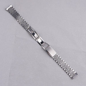 לנו מלאי מס-18 מ "מ חלול כסף חלול מעוקל חרוזים של אורז עבור אומגה עבור קבוצת הכוכבים יוקרה שעונים מתכווננת תכונות - Product Image 5