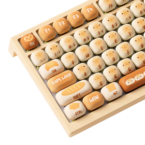 คีย์บอร์ดเกมมิ่ง <span class=keywords><strong>Akko</strong></span> MonsGeek MG75W 83 ปุ่ม 75% แบบ Dual Mode Hot Swappable Mechanical Keyboard พร้อมปุ่ม PBT รองรับการเชื่อมต่อไร้สาย 2.4G สำหรับ PC เล่นเกมและใช้งานสำนักงาน - Product Image 6
