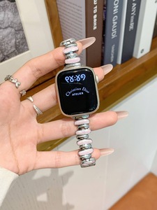 สายนาฬิกาแบบใหม่เหมาะสำหรับนาฬิกา IWatch S11, S10, S9, <span class=keywords><strong>S8</strong></span> และ 7654321SE สำหรับผู้หญิง - Product Image 6
