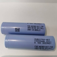 100% Original cylindrique Lithium Ion 3.7v 21700 40T 4000mah batterie 21700 pour Drone FPV RC avion Robot