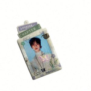 ที่ใส่การ์ดรูปภาพดีไซน์ใหม่ สำหรับสะสมรูปดาราเคป๊อป  พร้อมพวงกุญแจ - Product Image 4