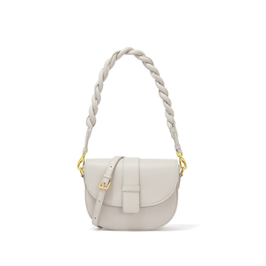 กระเป๋าหนังแท้ LOUIS LEVANE 2022 รุ่น Saddle Bag แฟชั่นหรูหรา ดีไซน์เนอร์ กระเป๋าถือผู้หญิง ปิดด้วยแม่เหล็ก พกพาสะดวก - Product Image 4