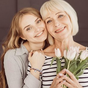 SC vendita calda naturale rosa Zebra pietra perline bracciali regalo di <span class=keywords><strong>compleanno</strong></span> unico fatto a mano dolce cuore braccialetto di fascino a <span class=keywords><strong>mia</strong></span> <span class=keywords><strong>figlia</strong></span> - Product Image 2