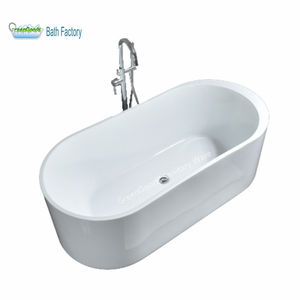 Ce the us uk austrália banheiro de banho de galáxia, 59 polegadas de imersão livre branco acrílico - Product Image 1