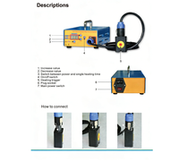Kit de réparation de carrosserie automobile en acier avec garantie, machine à débosseler, outil de réparation de bosses de voiture 1000W