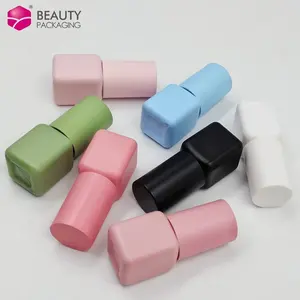 Colour White Square 3g 5g 8g HDPE Eyelash Extension Glue Bottle Gel Remover Bottle With ABS Cap