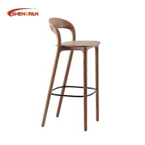 Silla de Comedor de Alta Calidad, Taburete de Bar Neva de Madera Maciza, Silla de Comedor, Muebles Comerciales para Restaurante, Hotel, Cafetería, al por Mayor - Product Image 2