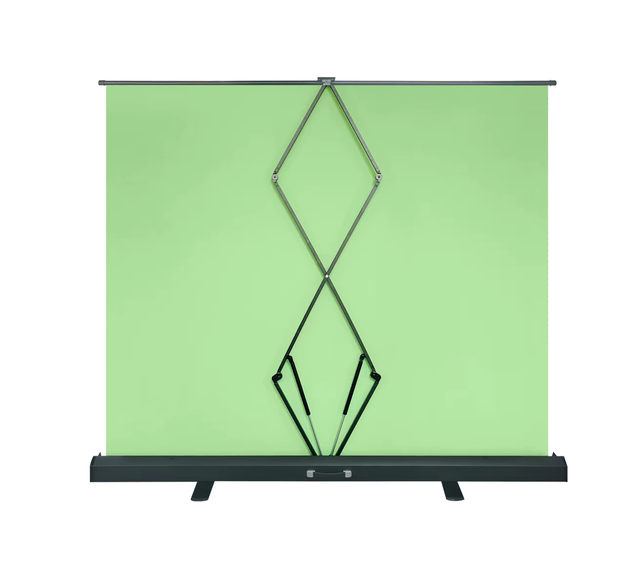 SCREEN GEMS Custom Factory Collapsible PVC Chroma Key Panel 3D 10 Second Setup Retractable Custom Size Green Screen Background