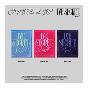 IVE 4th EP IVE Secret Official kpop อัลบั้มรูปซีดีขายดีกลุ่มสาวๆพร้อมการ์ดถ่ายรูป - Product Image 2