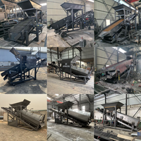 Équipement de criblage vibrant mobile haute performance pour le calibrage du sable et du gravier, précision de tamisage élevée, production horaire de 80 tonnes de pierres
