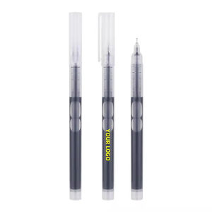 Bolígrafo de Gel de Plástico Transparente, Tinta Brillante, Tinta Negra, Líquido Directo, Gran Capacidad, Logotipo Personalizable, Ancho de Escritura de 0.5 mm - Product Image 1