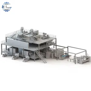PP SMS Spunbond Nonwoven Fabric Production Line for Beauty Products