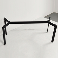 Cadre de table à manger de haute qualité pieds de base pieds de table à manger détachables pieds de bureau