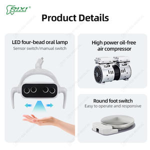 Carrito dental portátil Foshan Xtc 3 con compresor de aire incorporado, mesa de trabajo móvil para equipo de terapia oral - Product Image 4