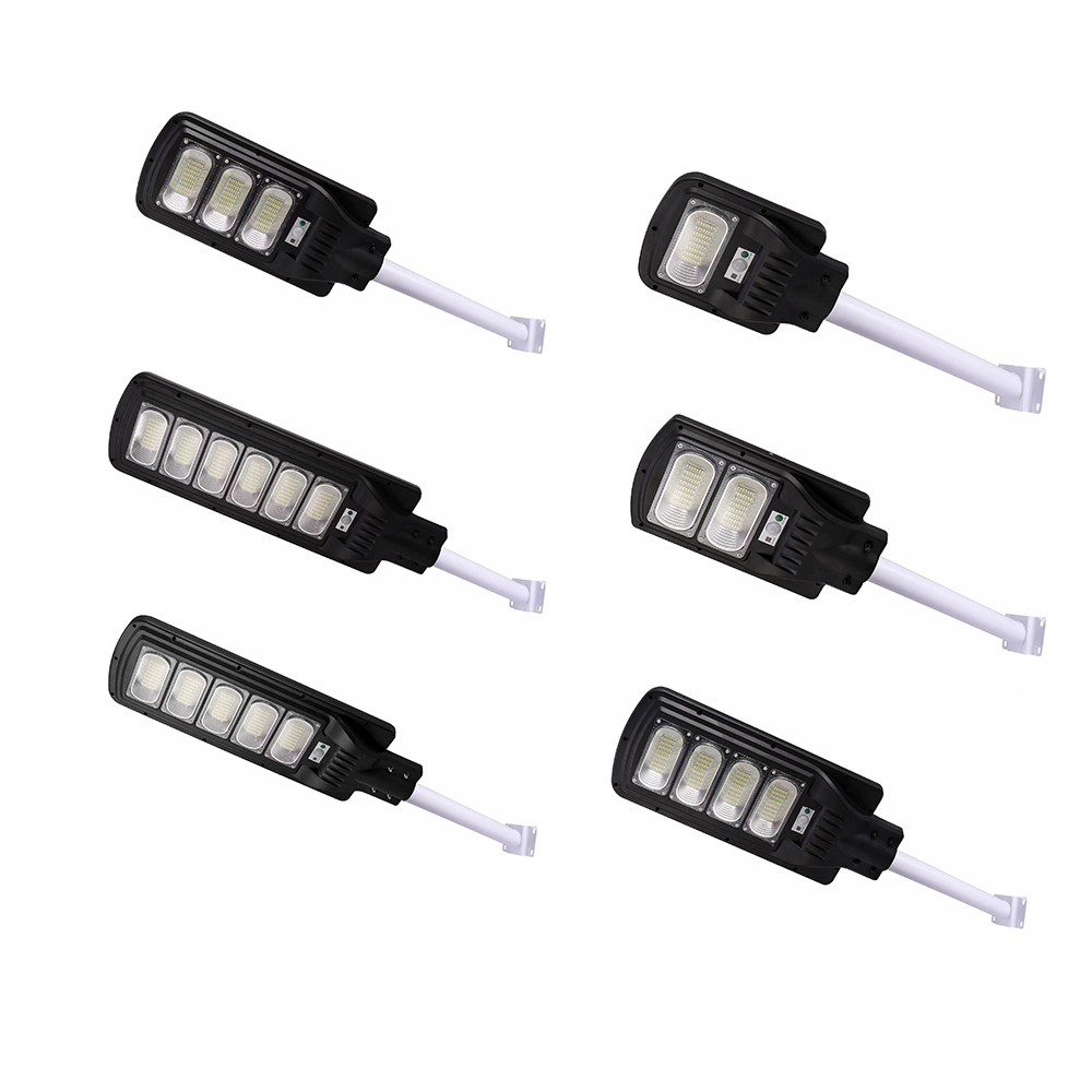 Уличная лампа на солнечной батарее, встроенная уличная Светодиодная лампа на солнечной батарее с полюсом, пассивным инфракрасным датчиком движения, 150 Вт, 300 Вт