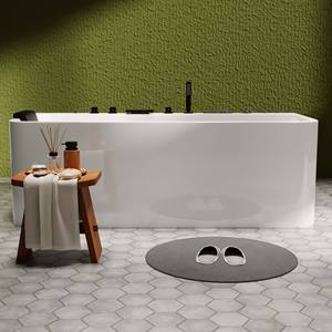 Vendita calda di Design moderno Freestanding acrilico Spa vasca da bagno Hotel uso idromassaggio <span class=keywords><strong>jacuzzi</strong></span> con aria di ozono idromassaggio - Product Image 5