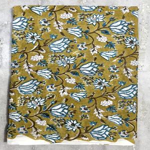 Tissu en coton doux et léger, uni, floral, écologique, vendu au mètre, pour robes de filles, ameublement, guirlandes et tentures murales - Product Image 4