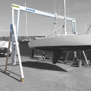 Grue à portique mobile manuelle pliable en aluminium de petite taille 1 tonne 2 tonnes 3 tonnes 5 tonnes - Product Image 3