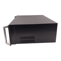 Boîtier de contrôle en aluminium 3U de 19 pouces, IP54, personnalisable, pour amplificateur de puissance, serveur, GPU, châssis ATX HDD