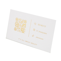 Impresión de Tarjetas de Presentación de Alta Gama, Tarjetas de Visita Blancas Personalizadas con Relieve, Doble Cara, con Logotipo