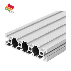 Tiêu Chuẩn Châu Âu I-Beam 40X80 4080 C Chùm Nhôm Đùn Hồ Sơ Nhôm H Chùm