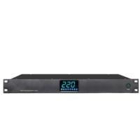 Contrôleur de séquence de puissance ADSP Professional Audio S8 2000W 8 canaux avec corps en métal et contrôle de bouton pour les grands concerts