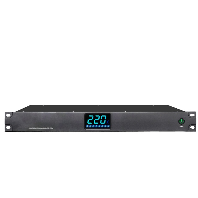ADSP Professional Audio S8 2000W 8-Channel Power Sequence Controller with Metal Body and Button Control for Big Concerts