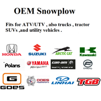 Pousse-neige complet pour VTT/UTV de 8 pouces
