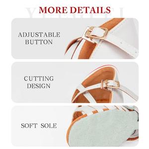 Танцевальные туфли Vennystyle для латиноамериканских танцев для девочек, с мягкой подошвой, профессиональные танцевальные туфли для взрослых женщин, новые танцевальные туфли для женщин - Product Image 5