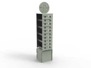 Espositore Magnetico in Legno Personalizzato Girevole per Souvenir da Viaggio per Supermercati e Negozi di Regali - Product Image 6