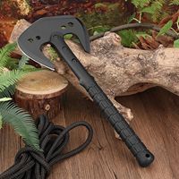 Hache tactique de survie en plein air, hache de camping multi-outils, marteau et hache EDC