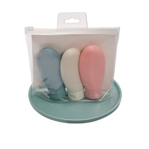 Nordic Style Velvet PE Tube <b>Bottle</b> Cosmetic <b>Squeeze</b> Dispenser Shampoo Lotion Travel Set Flip Cap 1ml Error - Product Image 5