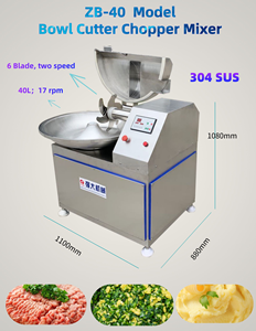 QD Промышленный автоматический резак для фарша для мяса колбасы и фрикадельки для мясопереработки - Product Image 3
