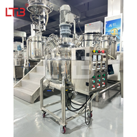 Machine de fabrication de savon liquide, détergent, produits chimiques, shampoing, gel solaire, avec cuve de mélange à chemise et cycle d'homogénéisation rapide polyvalent