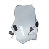 Nouveau déflecteur d'air universel en plastique ABS pour pare-brise de moto de petite taille pour Kawasaki Suzuki Yamaha