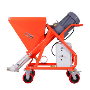 Mesin Pompa Semprot <span class=keywords><strong>Mortar</strong></span> Plester YG Electric L180, Mesin Grouting Semen, Penyemprot Lapisan Tahan Api Tebal/Tipis - Product Image 1