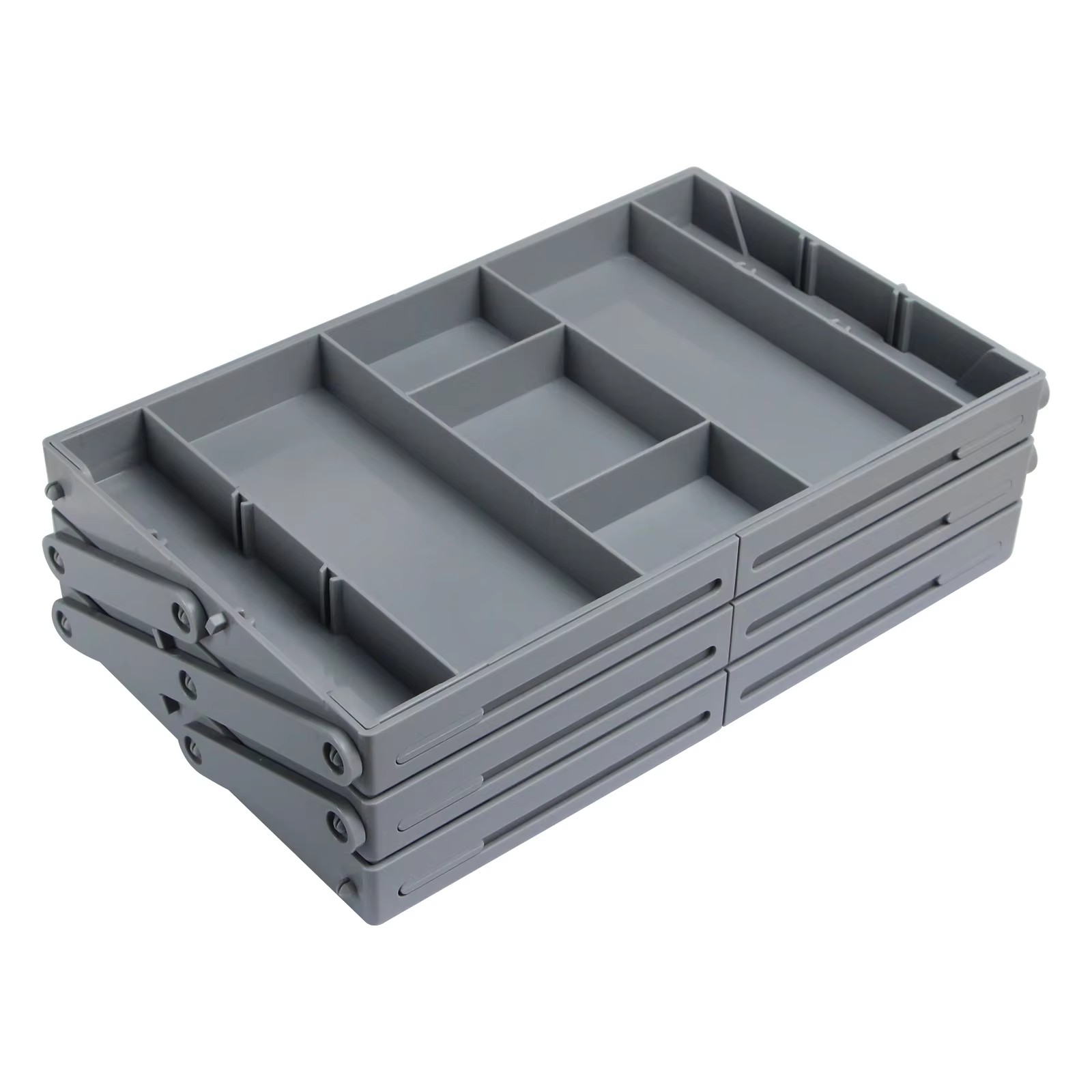 1 fila, 3 niveles – gris