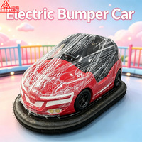 Nouvelle Voiture Tamponneuse Électrique LED pour Enfants et Adultes, Équipement de Parc d'Attractions, Manège Intérieur/Extérieur, en Vente