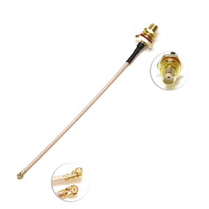 <span class=keywords><strong>Cable</strong></span> Coaxial RF RG178 U.FL MHF1 a SMA-Hembra, <span class=keywords><strong>Cable</strong></span> Pigtail de Baja Pérdida, Extensión de <span class=keywords><strong>Antena</strong></span> Impermeable, <span class=keywords><strong>Cable</strong></span> Coaxial RG178 - Product Image 1
