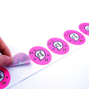 Etiquetas Adhesivas Redondas Personalizadas <span class=keywords><strong>con</strong></span> Número y Código de Barras, Resistentes al Agua - Product Image 4