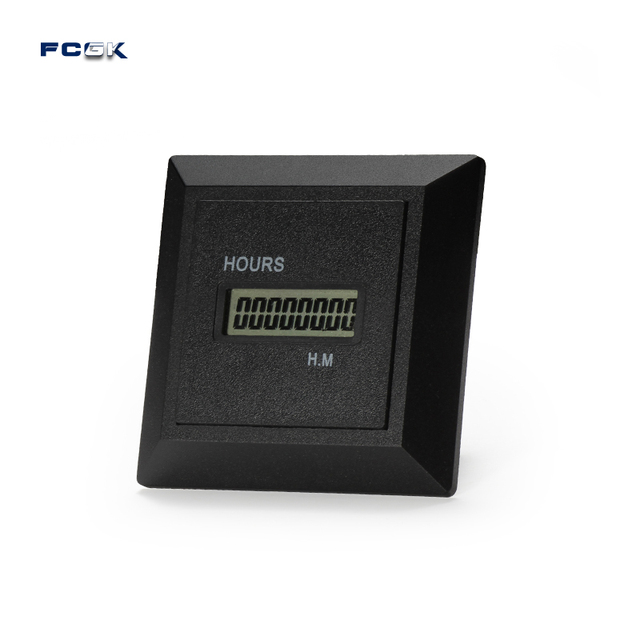 FCGK HM-1D 72*72 220v 8 Digit Digital Hour Meter Sealed 72*72 Digital Timers without Reset Function