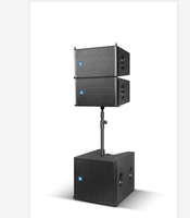 Unit Mid-bass Efisiensi Tinggi 1x12'' 2x1''HF Driver Speaker Line Array Ukuran Sedang DLA112