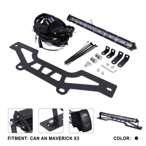 Jfg xe máy nhôm đuôi ánh sáng 6D ống kính dẫn ánh sáng thanh 7inch làm việc thanh ánh sáng 18W thanh mỏng tại chỗ chùm lũ chùm đèn làm việc - Product Image 2