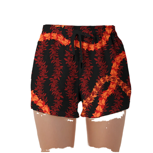 Ladies High Waist Summer Casual Island Samoa <b>Shorts</b> Custom <b>Hawaiian</b> Polynesian Clothing Breathable Sporty Club Elastic Waist - Product Image 4