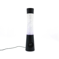 Détendez-vous et laissez-vous transporter par une lampe liquide RGB hypnotique, une veilleuse scintillante avec haut-parleur Bluetooth