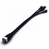 Câble coaxial à faible PIM 50 Ohm, connecteur Jumper MQ4 vers connecteur 4.3/10, câble Superflex 1/4" 0.5m