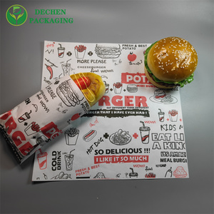 Buffalo Check Wrapping Paper Greaseproof Sheets Brown For Food