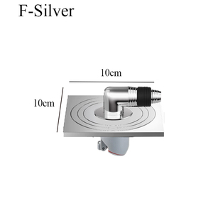 OEM Dual-Use Ultra-Thin Stainless Steel Floor Drain Bath <b>Hardware</b> Set for Washing Machine & Deodorant Bats - Product Image 3